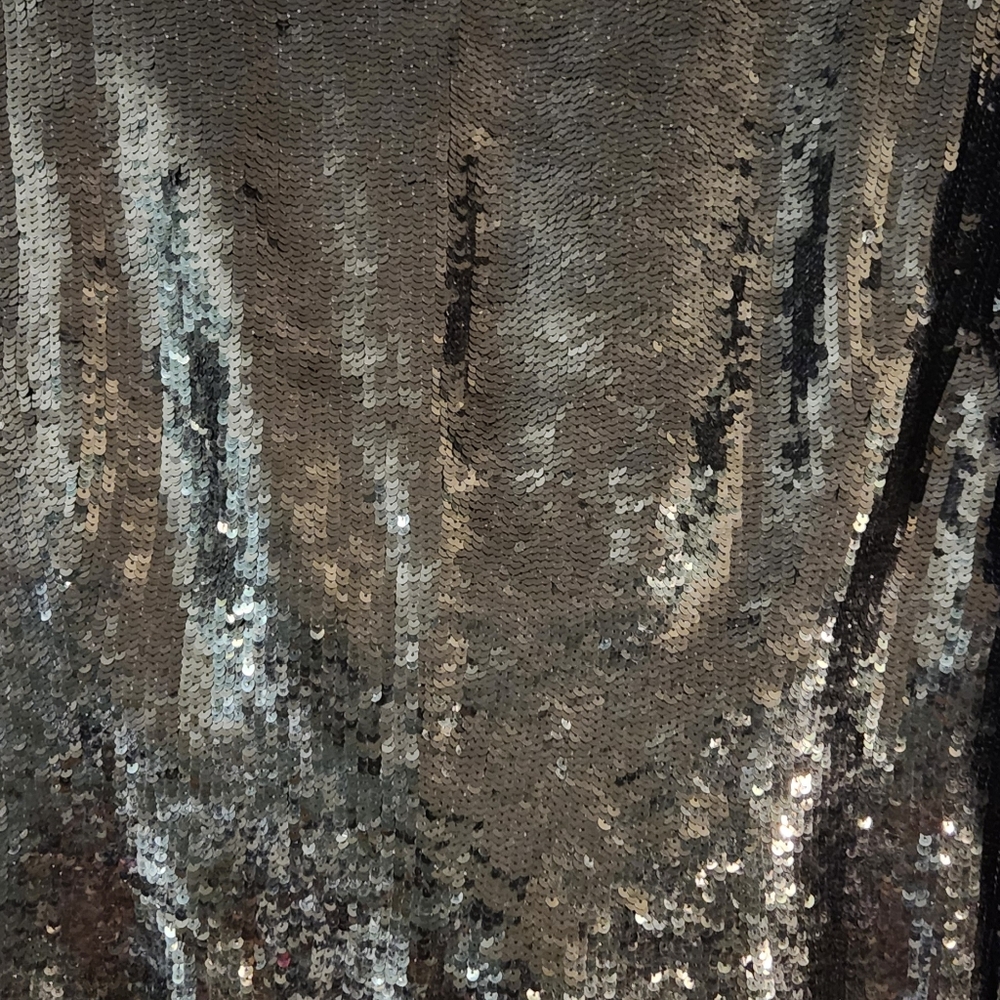 VintageBlack and Gold Sequin Blazer - Picture 3 of 16